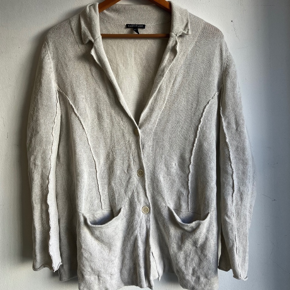 Eileen Fisher Cardigan Medium